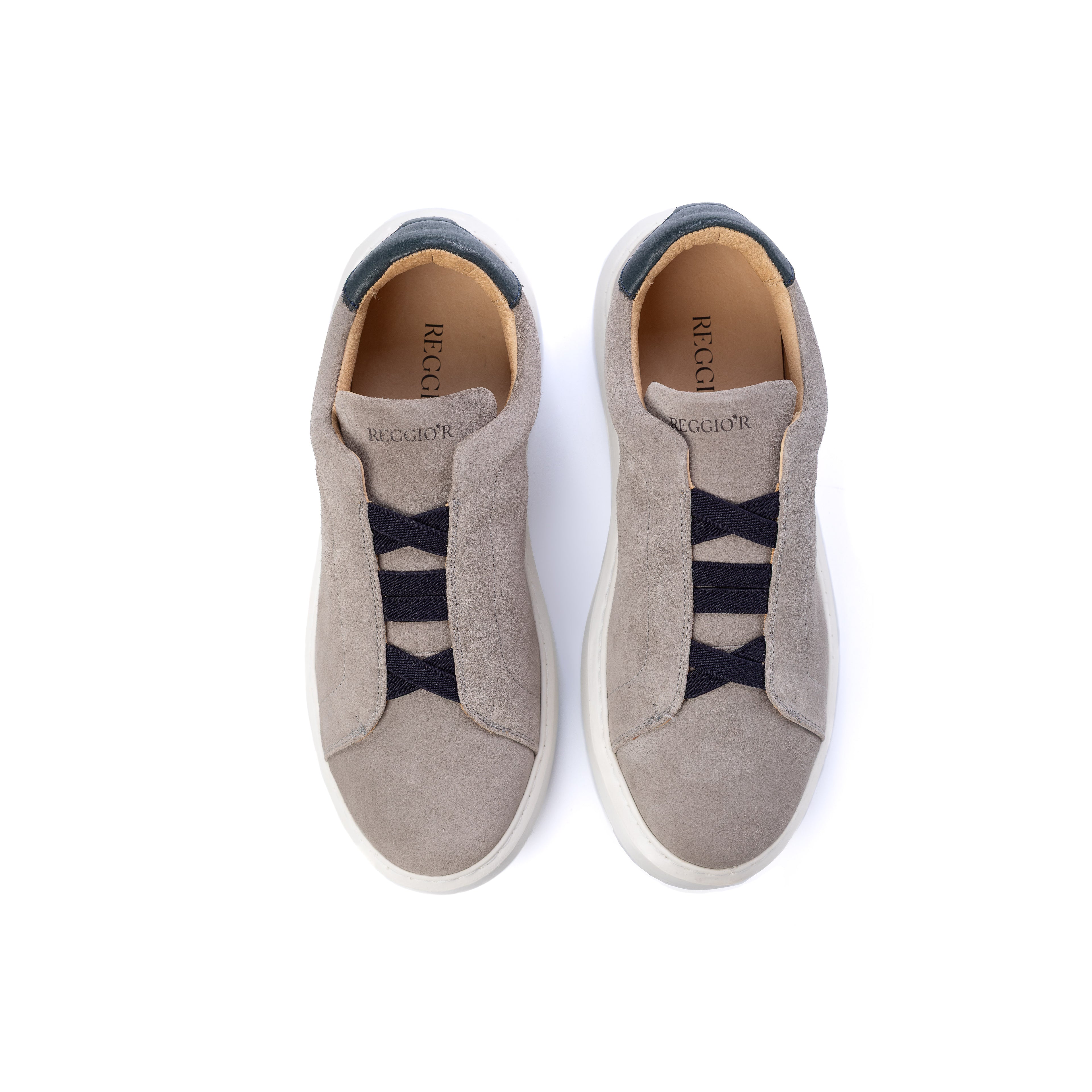 TÊNIS MASCULINO CAMURÇA IATE ELÁSTICO ZEUS CINZA