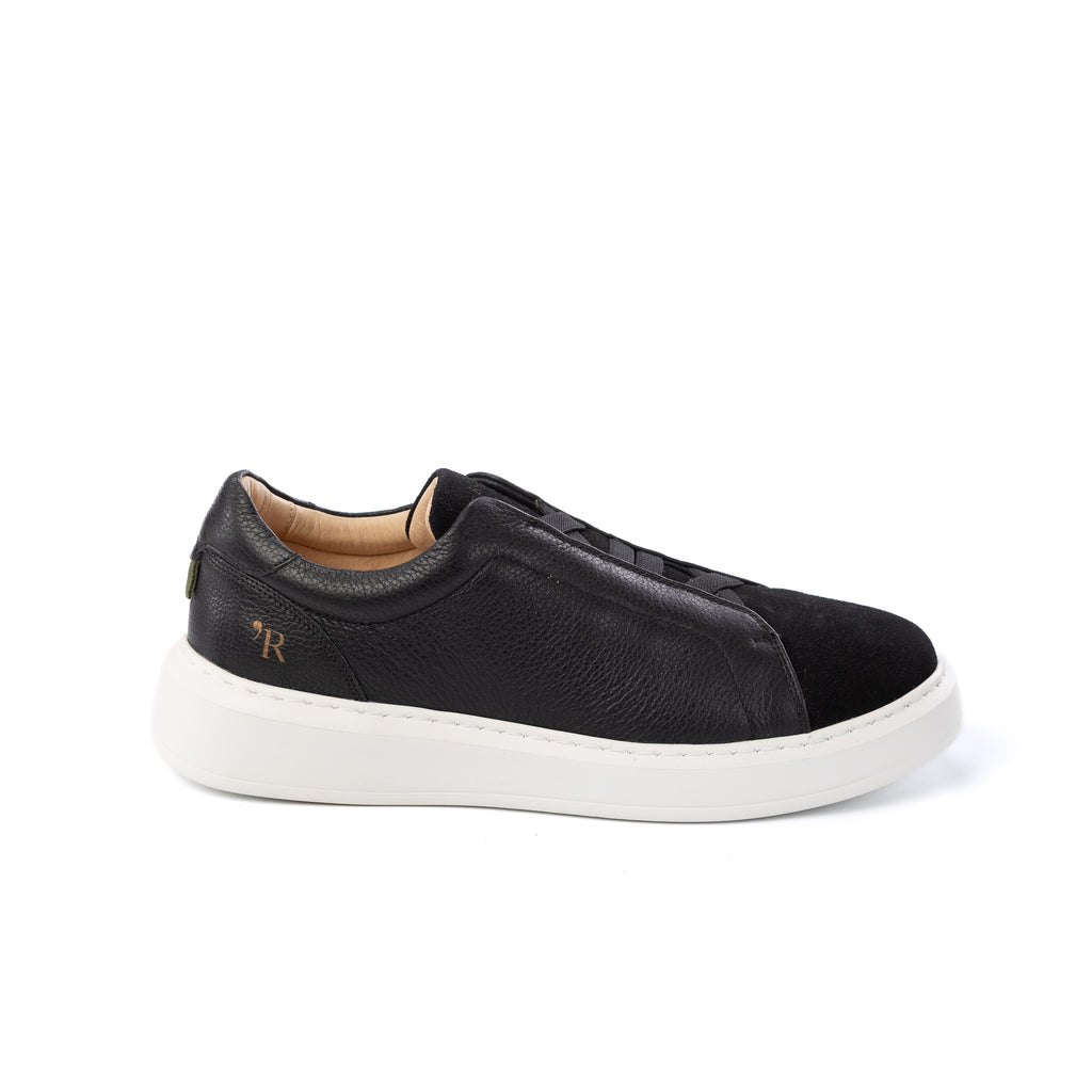 TÊNIS MASCULINO IATE ELÁSTICO ZEUS PRETO