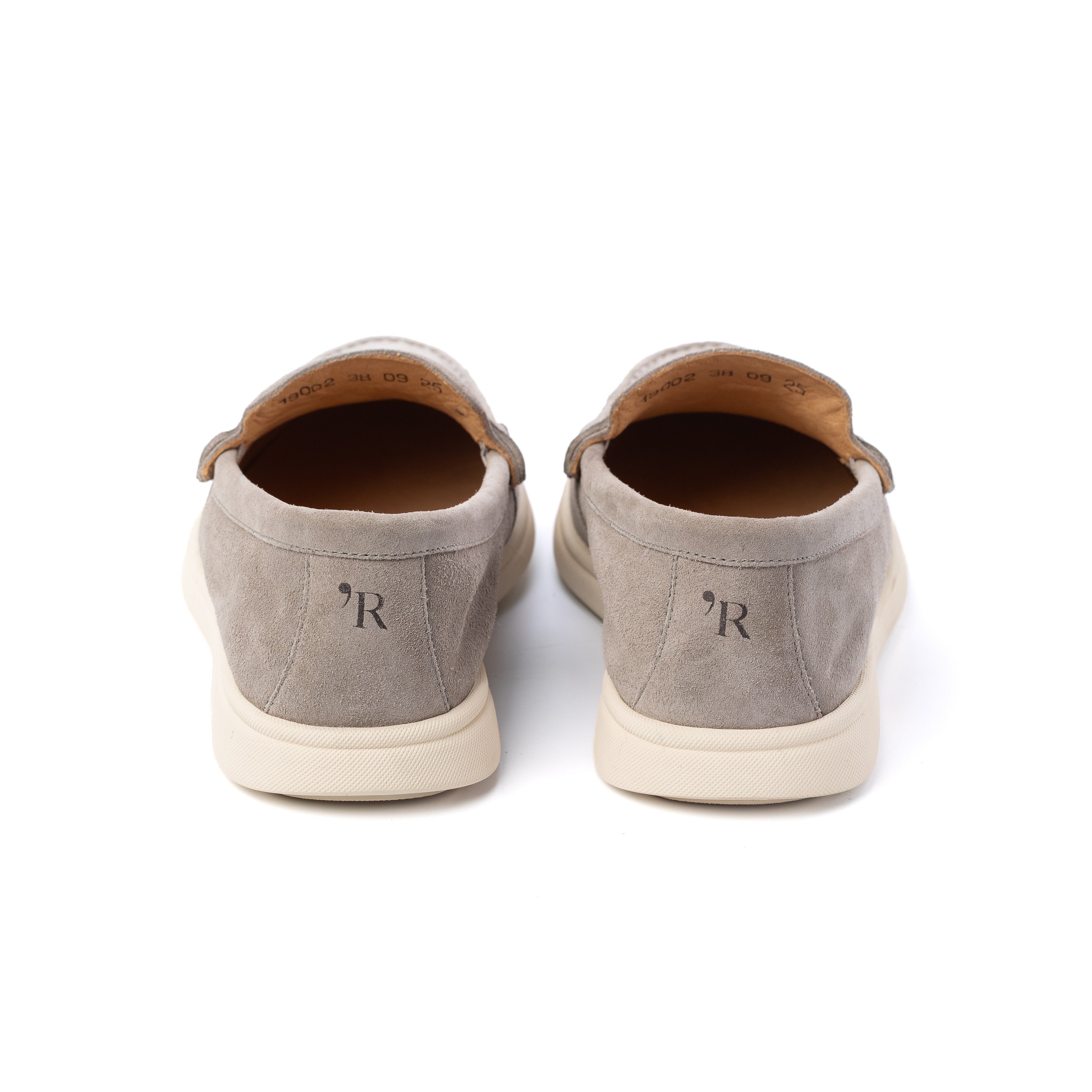 MOCASSIM MASCULINO CAMURÇA OLD MONEY VESUVIO CINZA