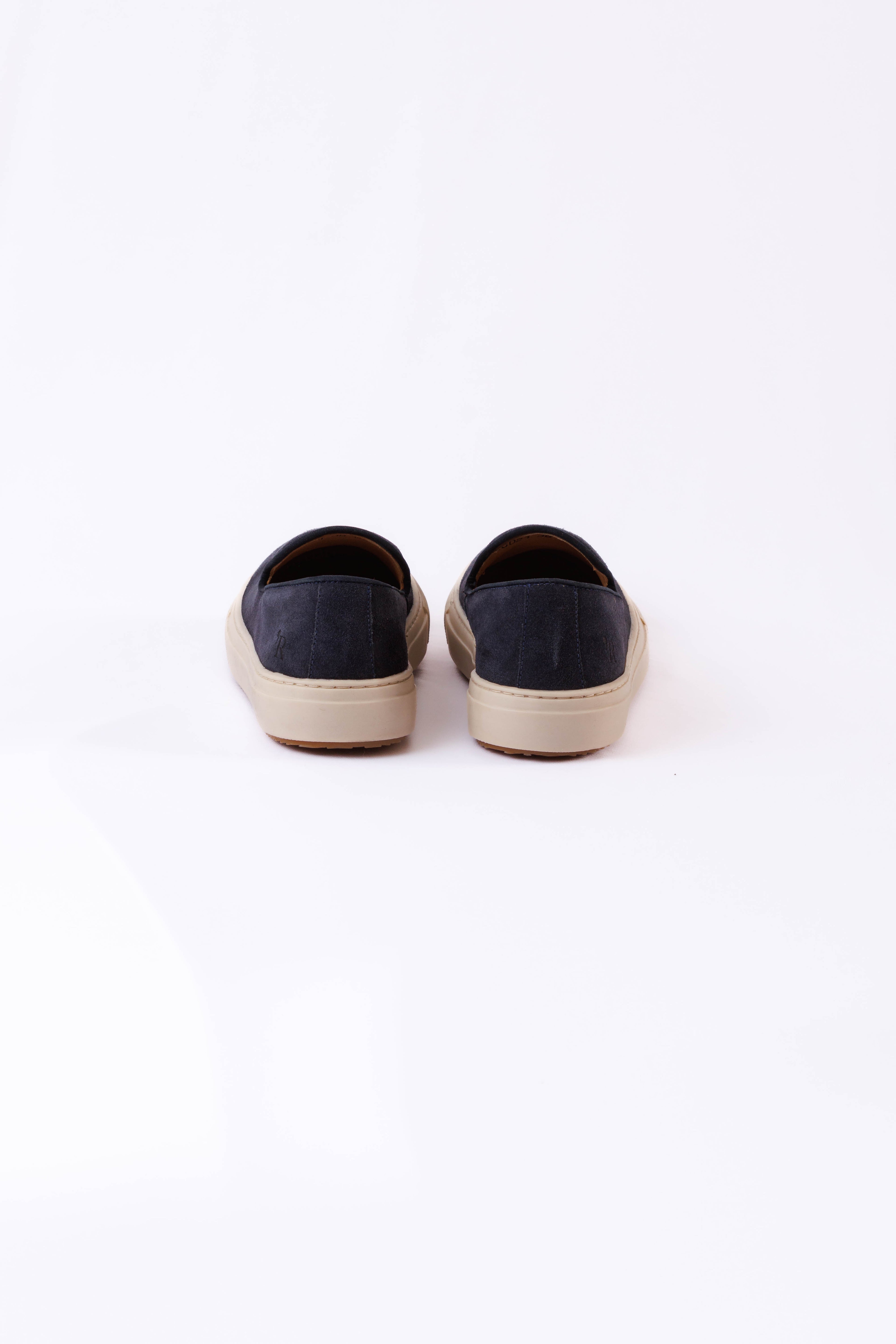 SAPATO MASCULINO SLIP ON CAMURÇA MILÃO MARINHO
