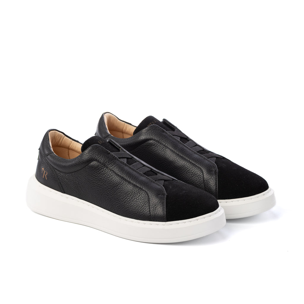 TÊNIS MASCULINO IATE ELÁSTICO ZEUS PRETO