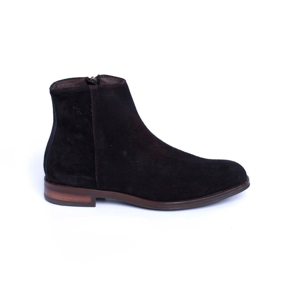 Bota Masculina Chelsea Camurça Beatles Preto
