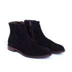Bota Masculina Chelsea Camurça Beatles Preto