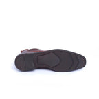 Bota Masculina Chelsea Couro Vitelo Beatles Whisky