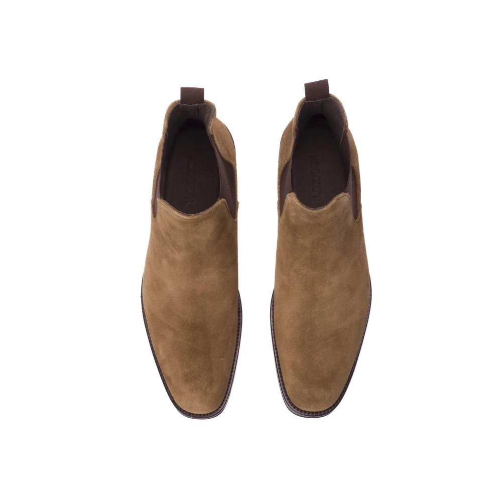 Bota Masculina Chelsea Salvatore Camurça Tabaco