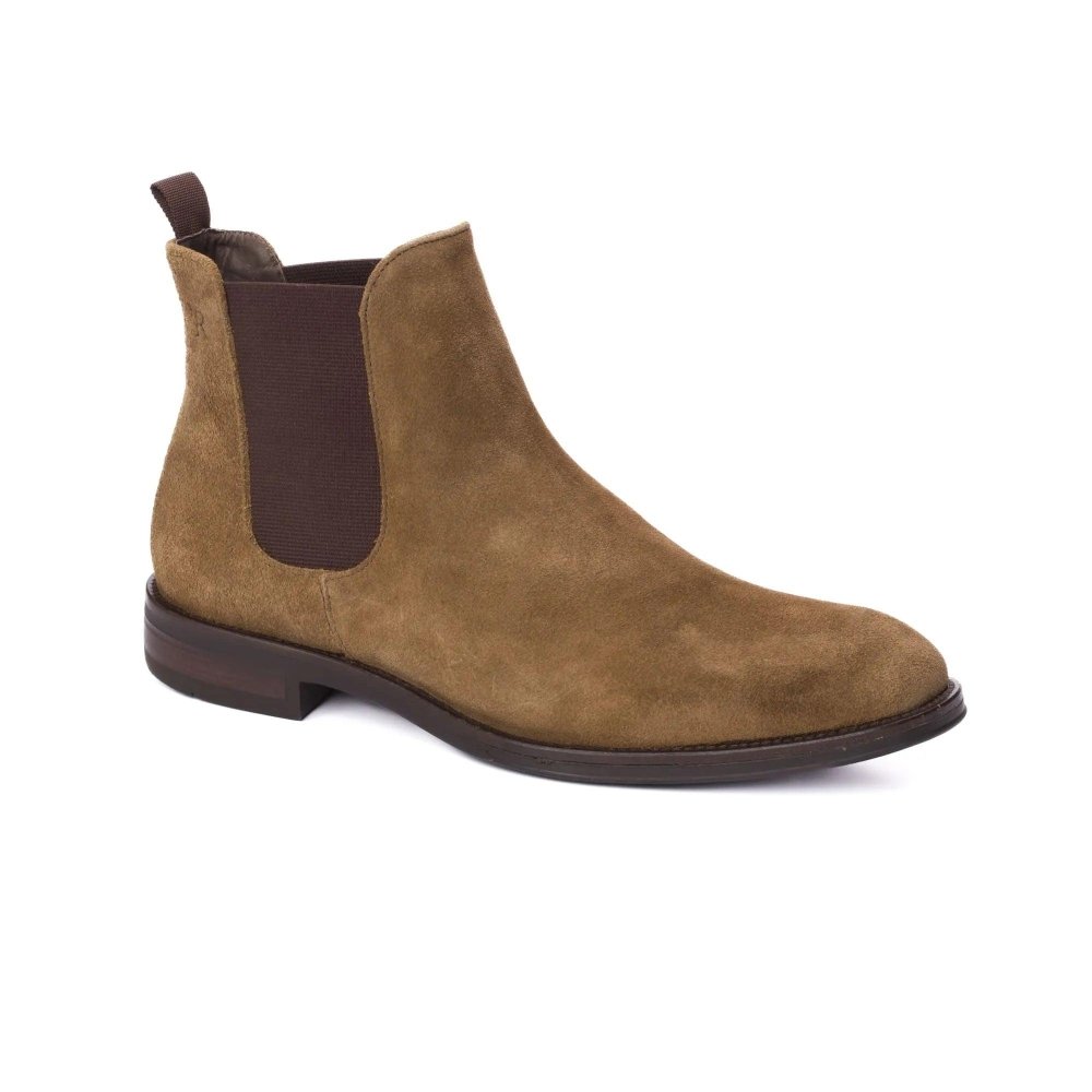 Bota Masculina Chelsea Salvatore Camurça Tabaco