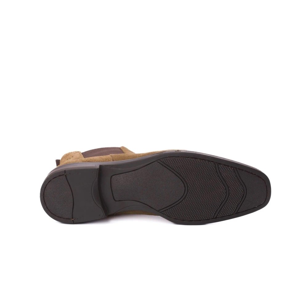 Bota Masculina Chelsea Salvatore Camurça Tabaco