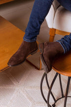 Bota Masculina Chelsea Salvatore Camurça Terra