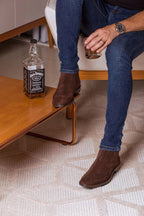 Bota Masculina Chelsea Salvatore Camurça Terra