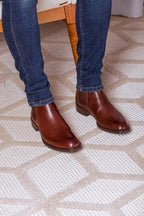 Bota Masculina Chelsea Salvatore Havana