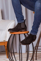 Bota Masculina Chelsea Salvatore Preto