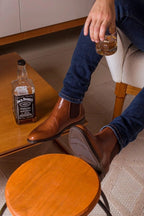 Bota Masculina Chelsea Salvatore Whisky