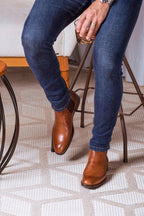 Bota Masculina Chelsea Salvatore Whisky