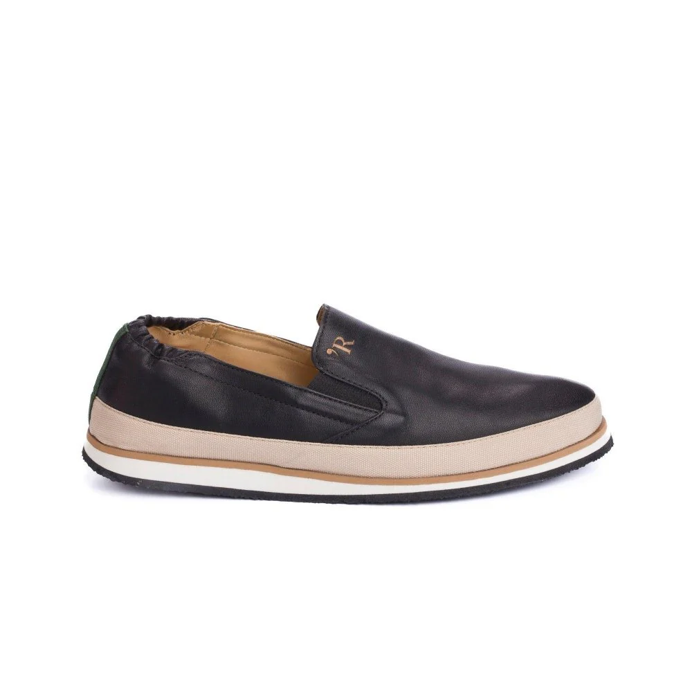 SAPATO MASCULINO ESPADRILHE RIVIERA HÉLIOS PRETO