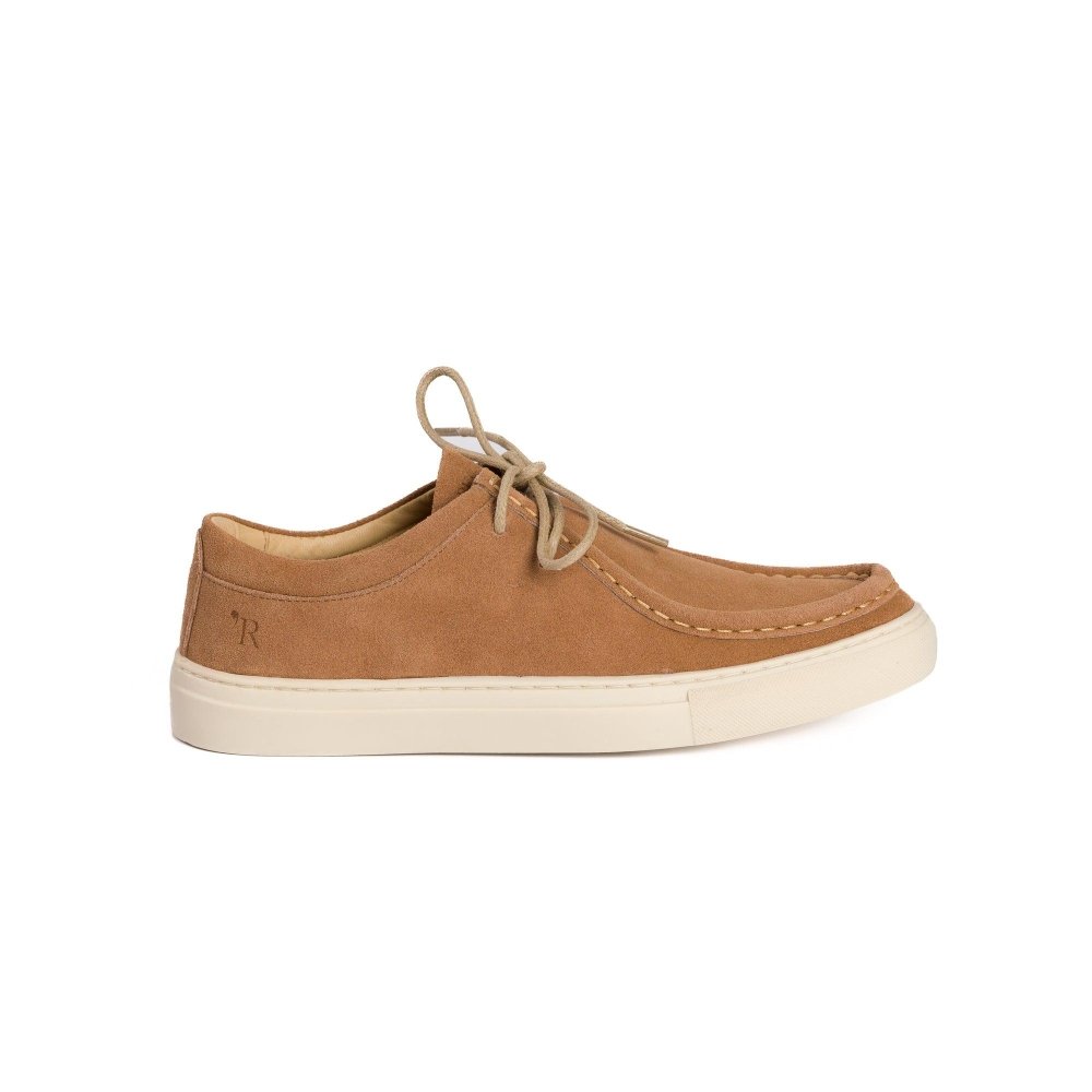 Docksides Masculino Camurça Elmarinheiro Caramelo