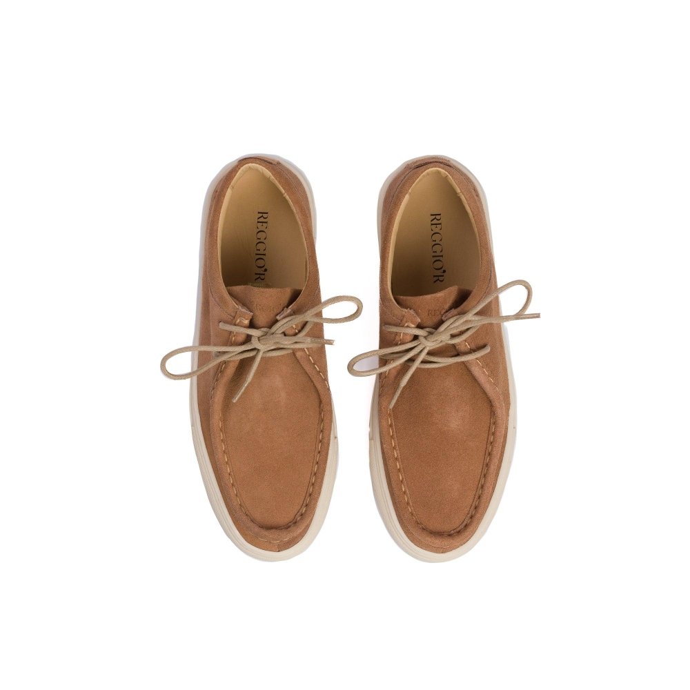 Docksides Masculino Camurça Elmarinheiro Caramelo