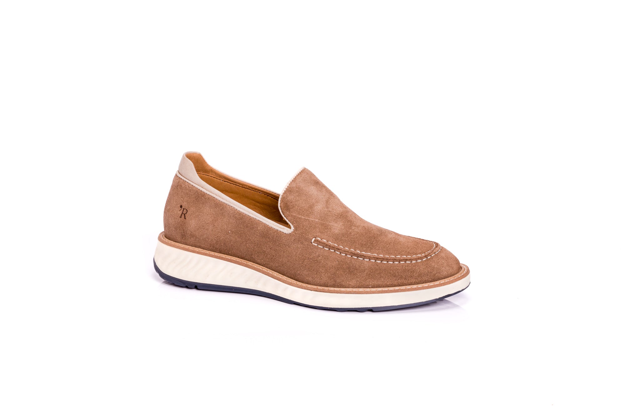 SAPATO MASCULINO LOAFER GENTLEMAN CAMURÇA GINGER - Reggior