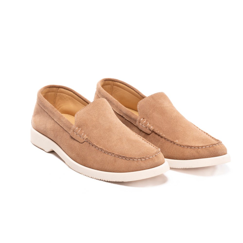 Mocassim Old Money Vesúvio Taupe