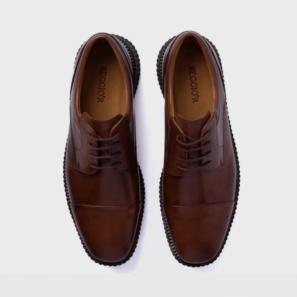 Sapato Masculino Derby Santino Conhaque