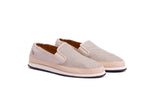 Sapato Masculino Espadrille Riviera Hélios Laser Off White