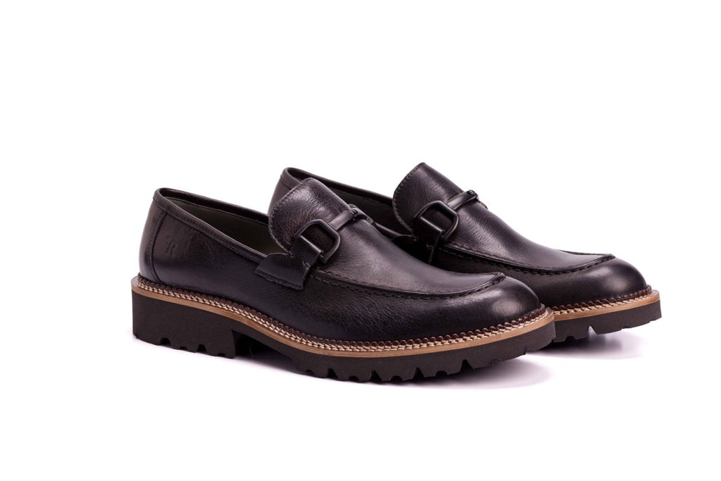 SAPATO MASCULINO LOAFER KING GUILHERME I PRETO