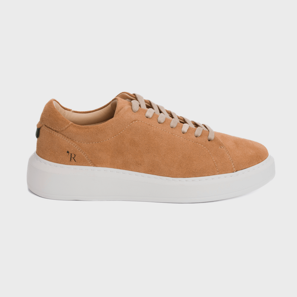 TÊNIS MASCULINO CAMURÇA SNEAKERS ZEUS TAN GROUS
