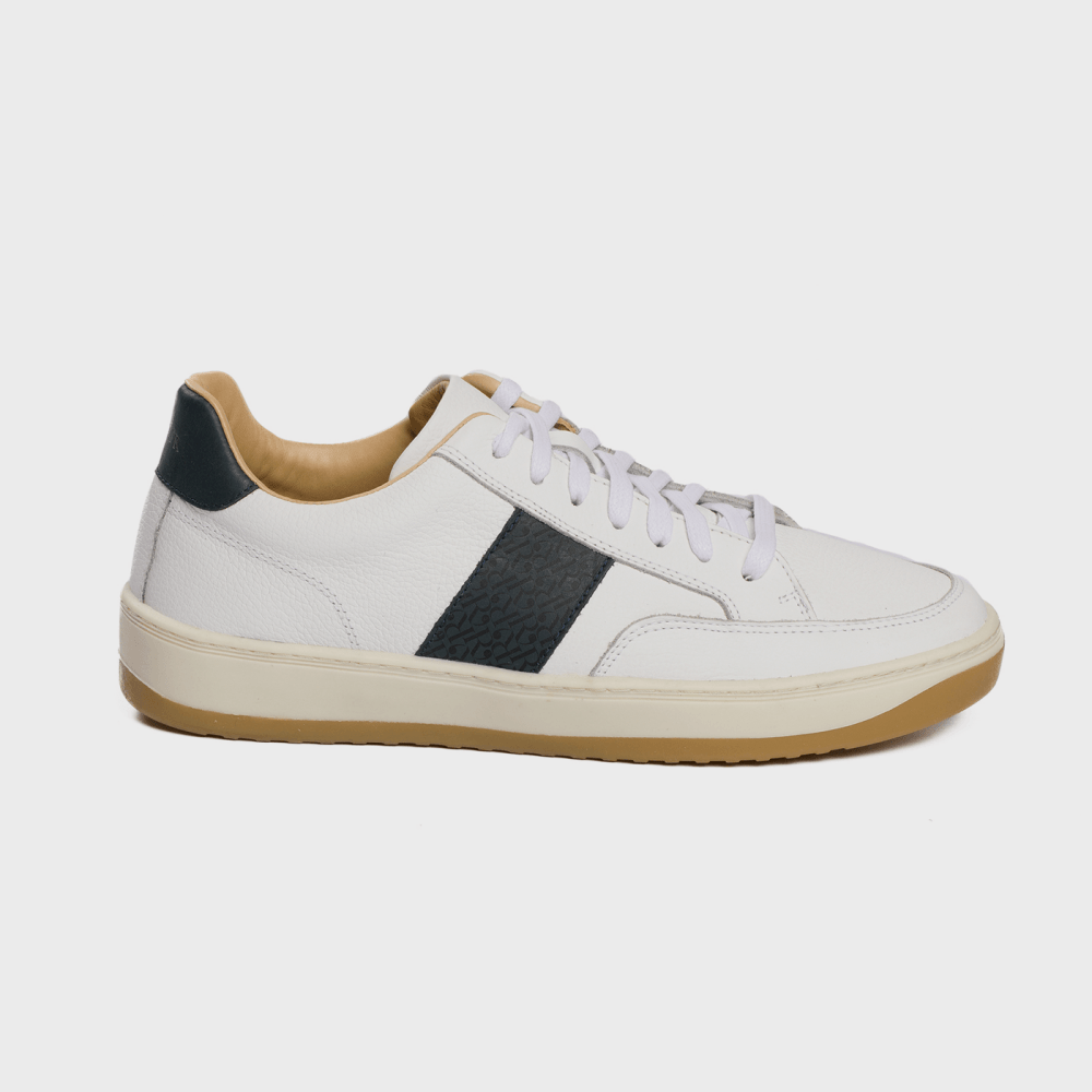 Tênis Masculino Couro Floater Apolo Branco