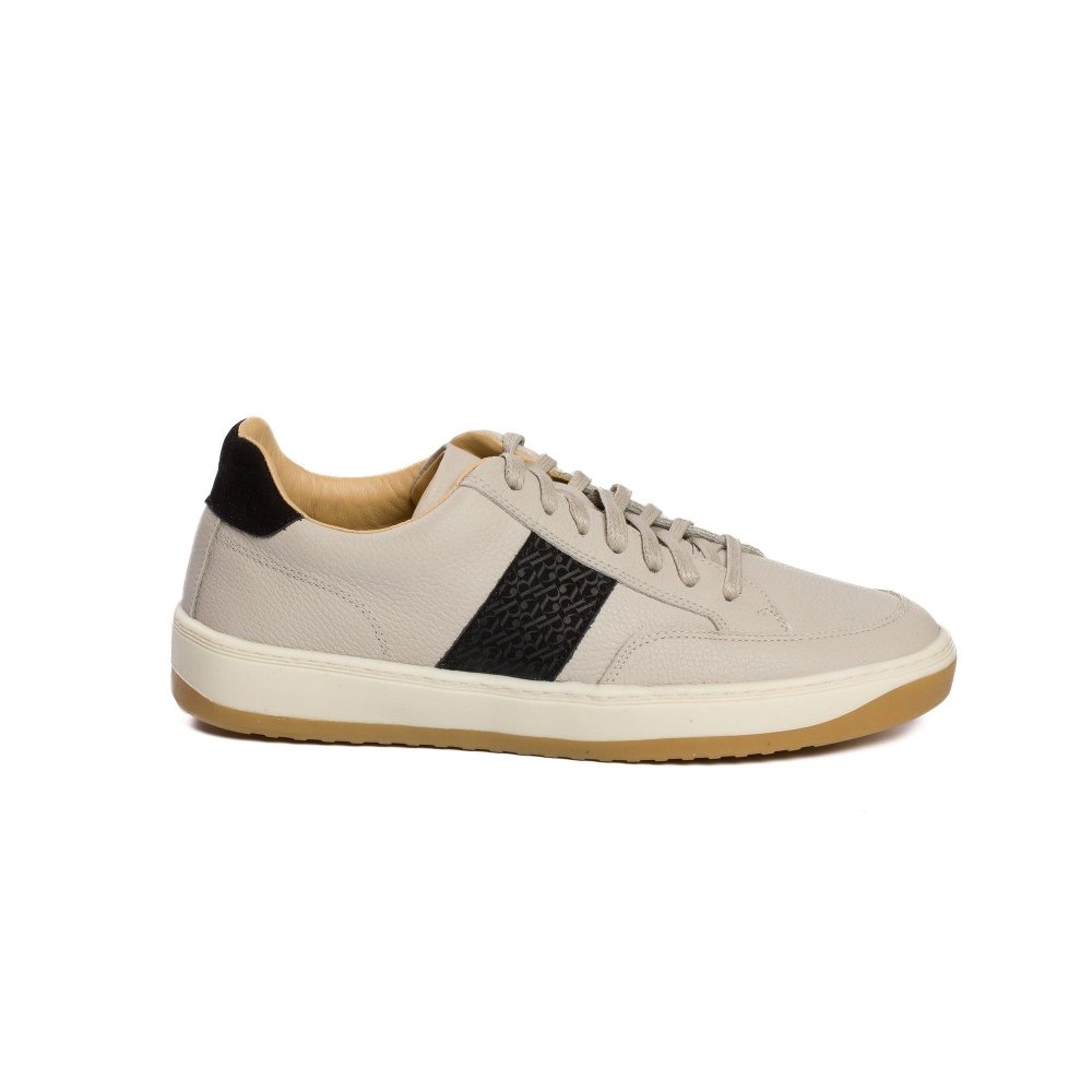 Tênis Masculino Couro Floater Apolo Marfim
