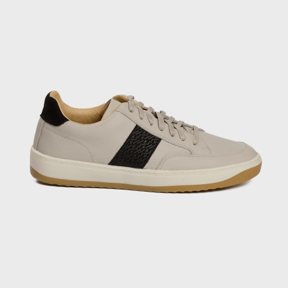 Tênis Masculino Couro Floater Apolo Marfim