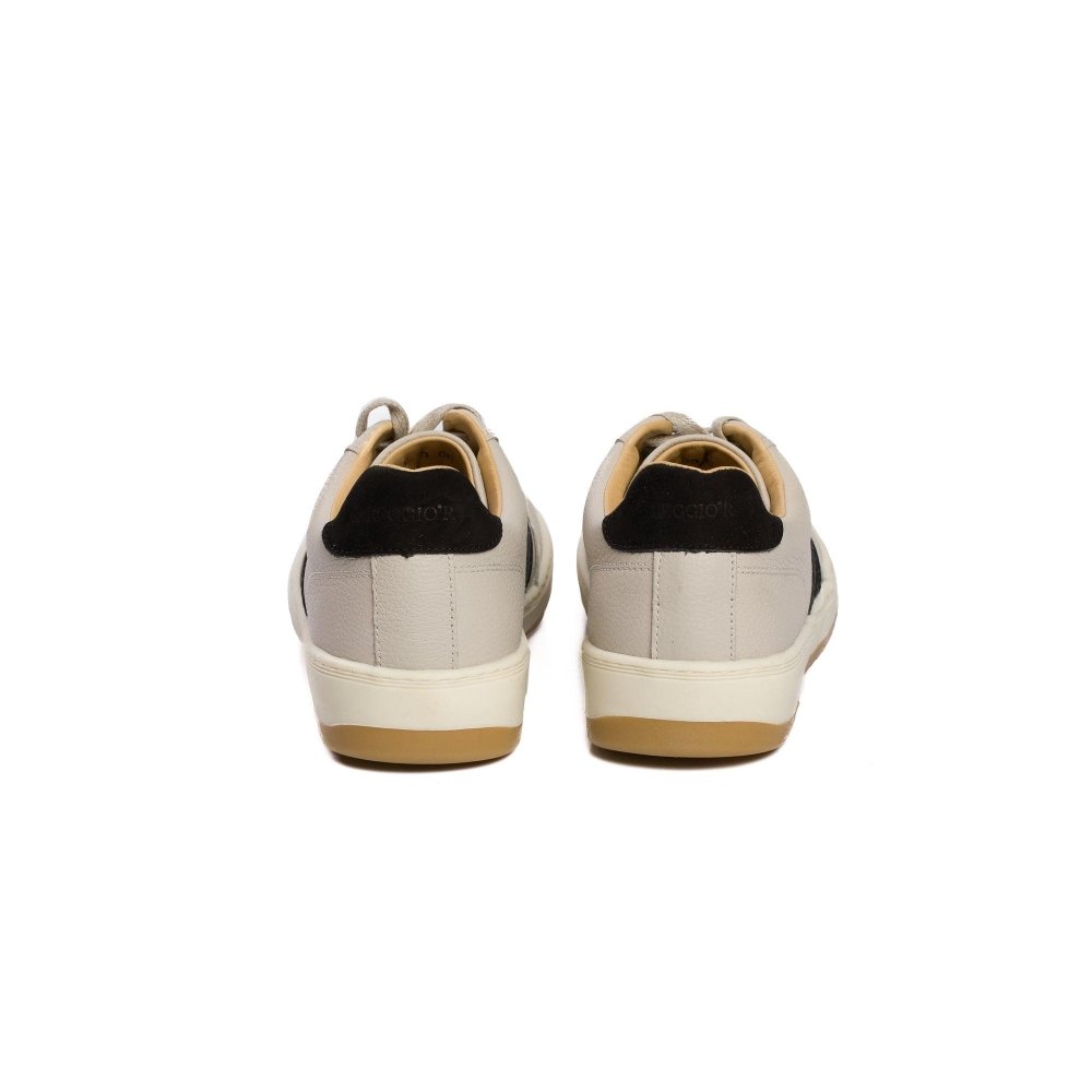 Tênis Masculino Couro Floater Apolo Marfim