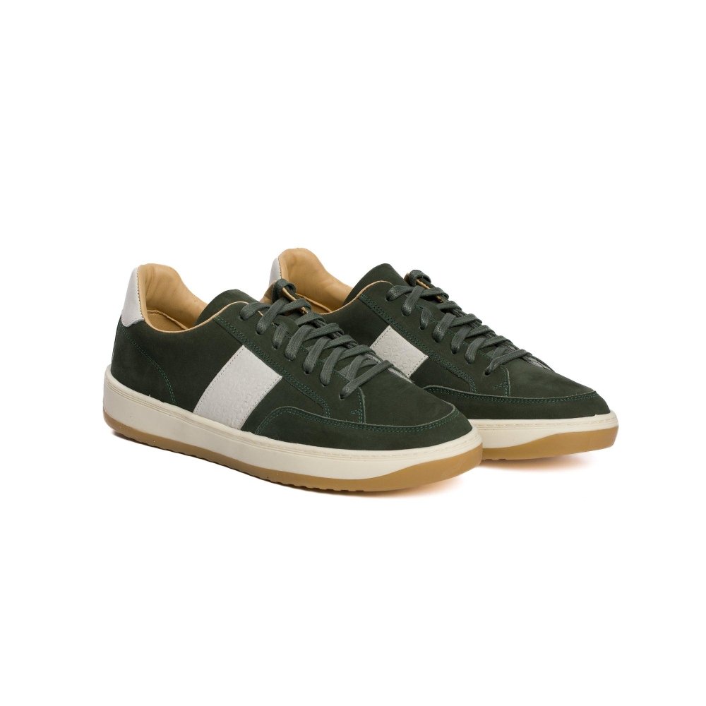 Tênis Masculino Nobuck Apolo Verde
