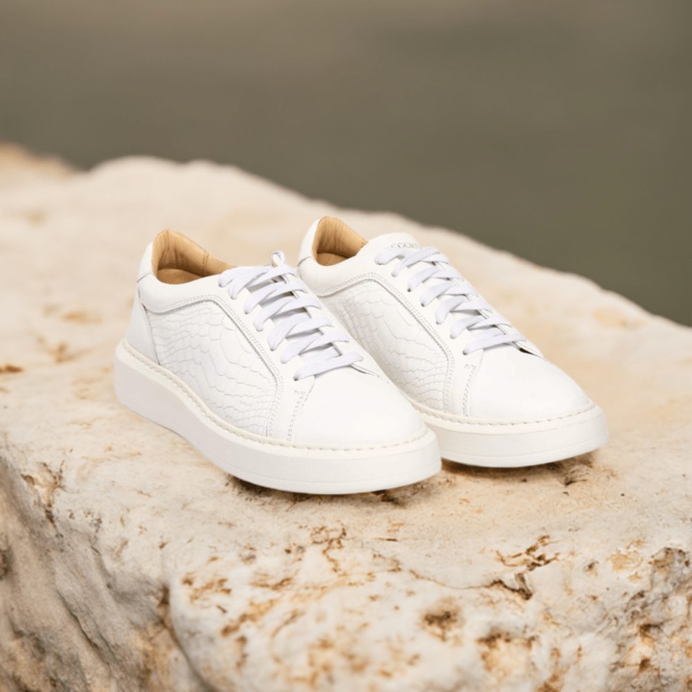 Tênis Masculino Sneakers Zeus White Mamba