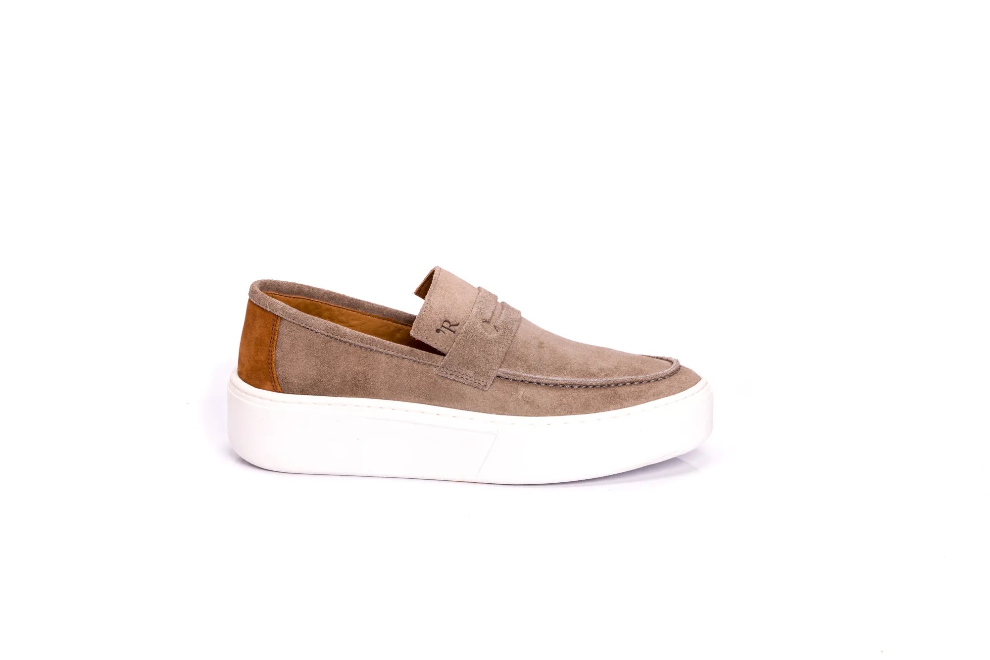 SAPATO MASCULINO SLIP ON CAMURÇA SANTORINE PAMPA - Reggior