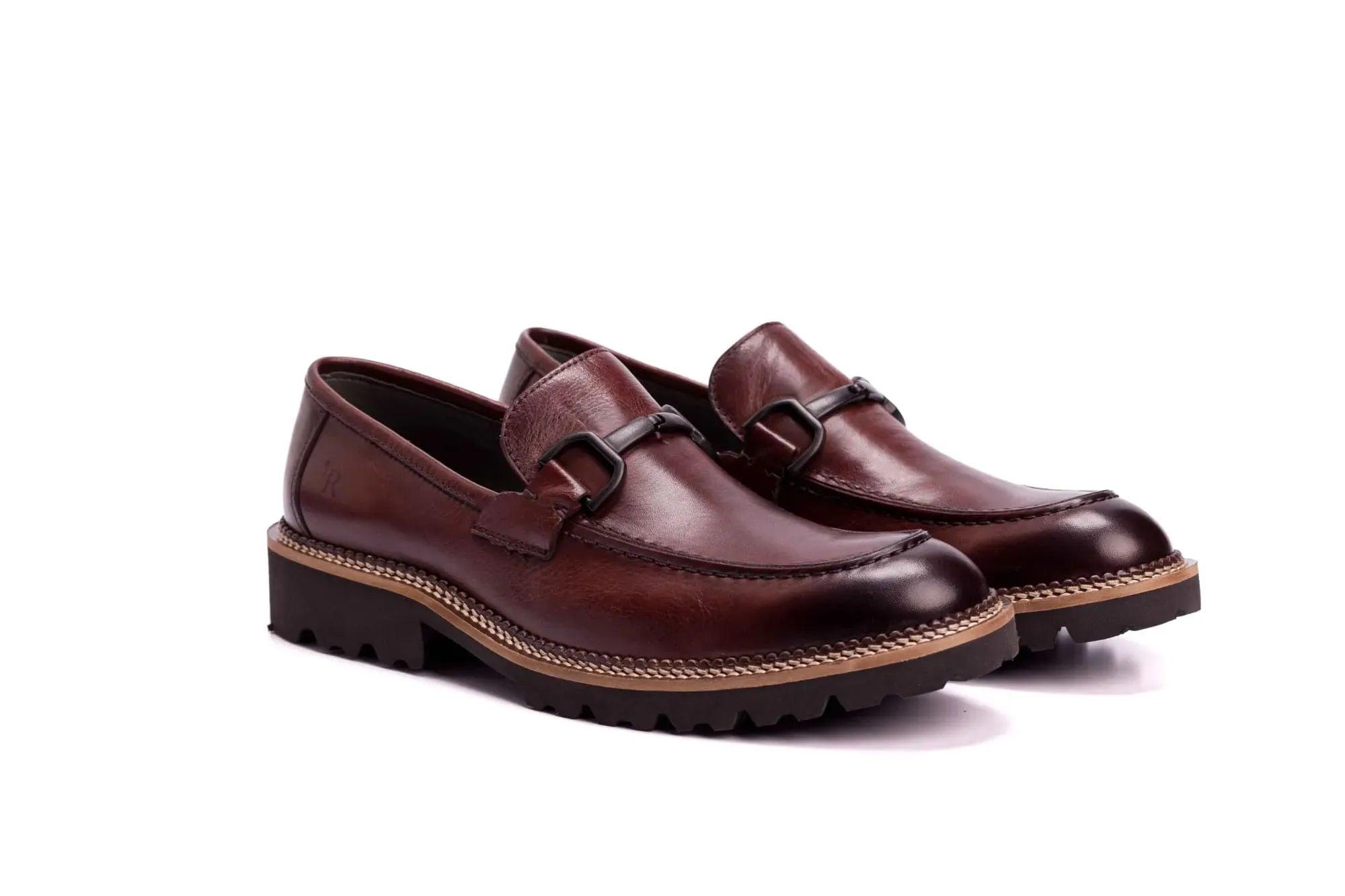 SAPATO MASCULINO LOAFER KING GUILHERME I HAVANA - Reggior