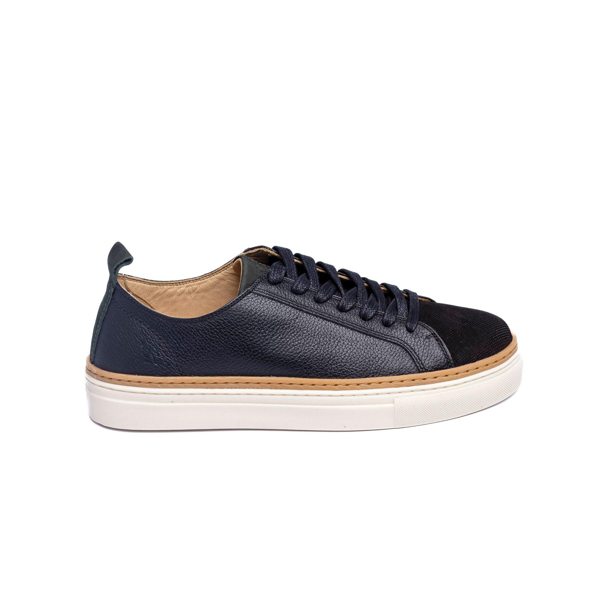 TÊNIS MASCULINO SNEAKERS MINOTAURO PRETO - Reggior