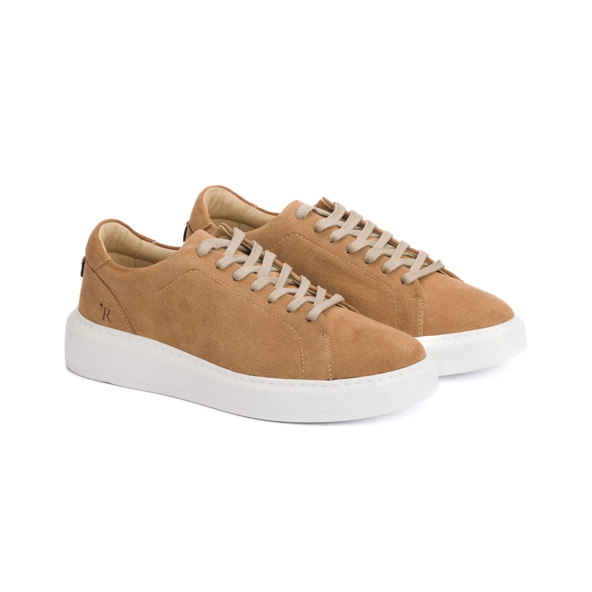 TÊNIS MASCULINO CAMURÇA SNEAKERS ZEUS TAN GROUS - Reggior