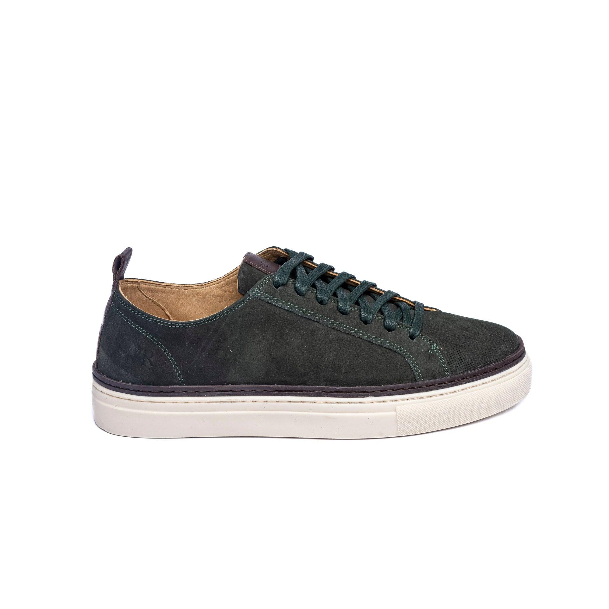 TÊNIS MASCULINO NOBUCK SNEAKERS MINOTAURO VERDE - Reggior