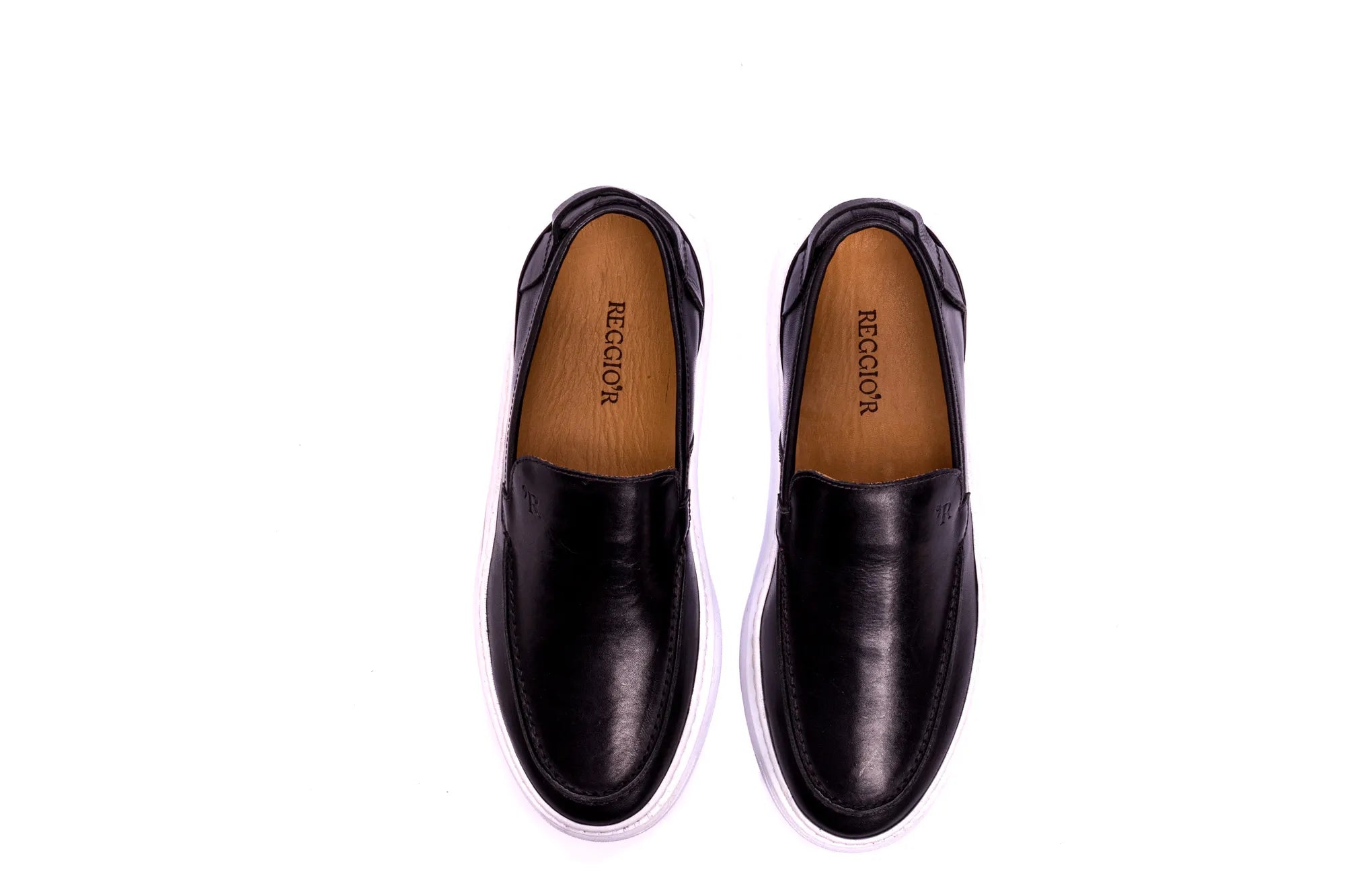 SAPATO MASCULINO SLIP ON VITTORINO PRETO - Reggior