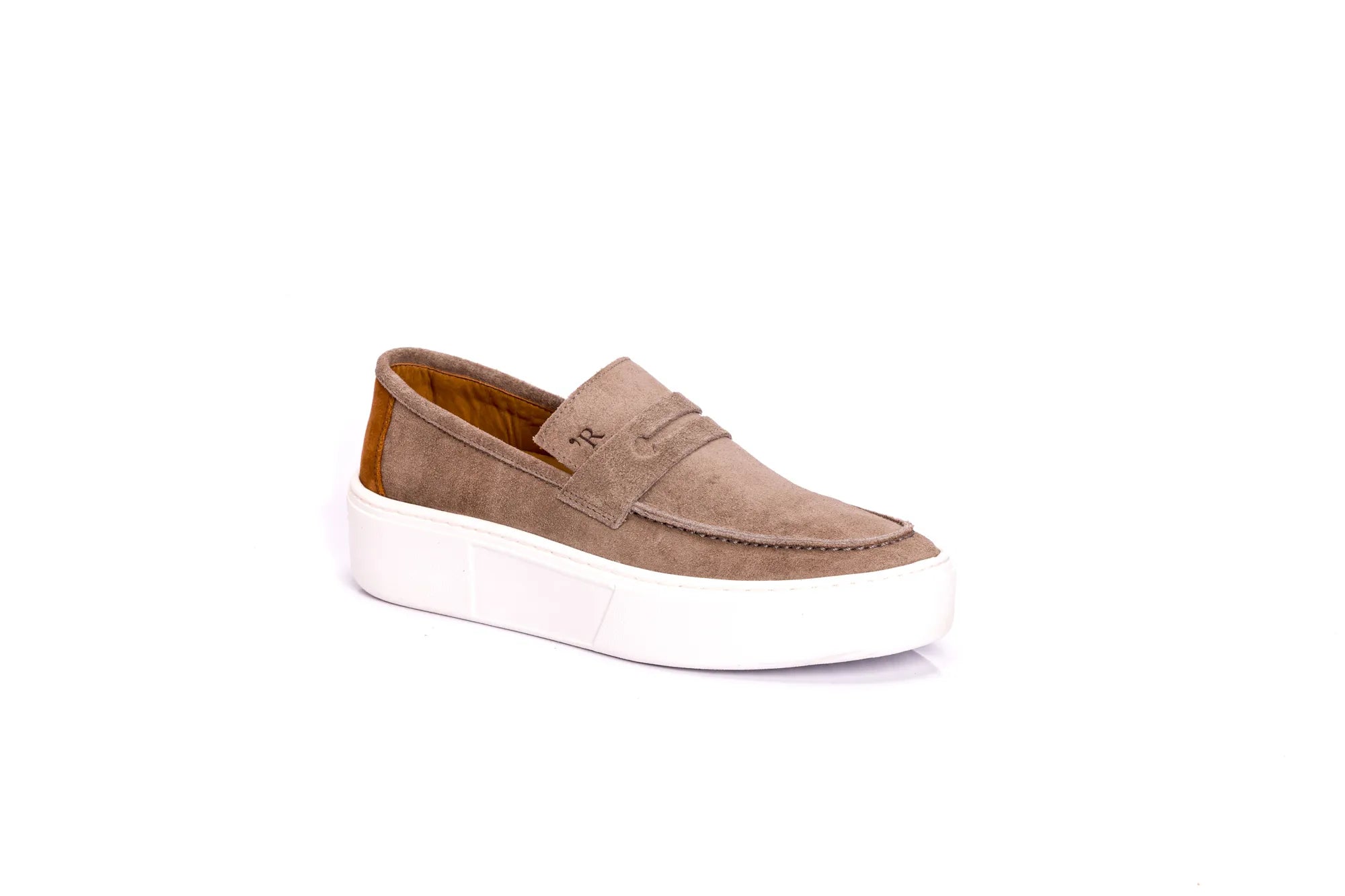 SAPATO MASCULINO SLIP ON CAMURÇA SANTORINE PAMPA - Reggior