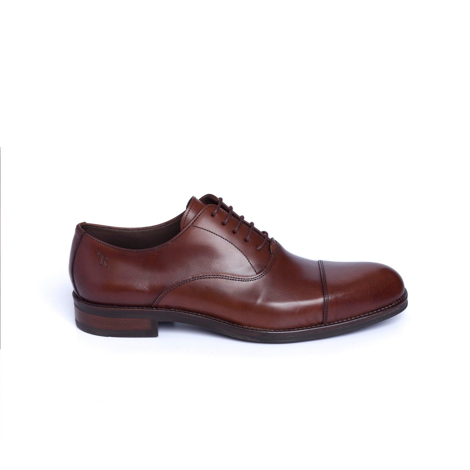 SAPATO MASCULINO OXFORD KING FILIPI II CONHAQUE - Reggior