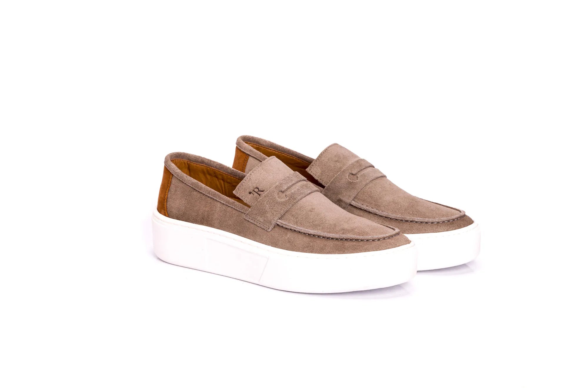 SAPATO MASCULINO SLIP ON CAMURÇA SANTORINE PAMPA - Reggior