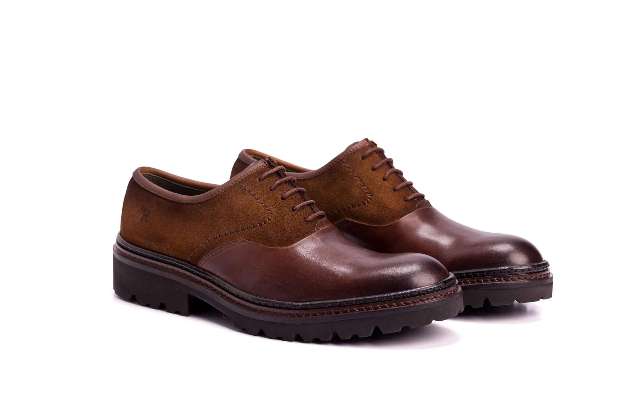 SAPATO MASCULINO OXFORD KING AUGUSTO I CAFÉ - Reggior