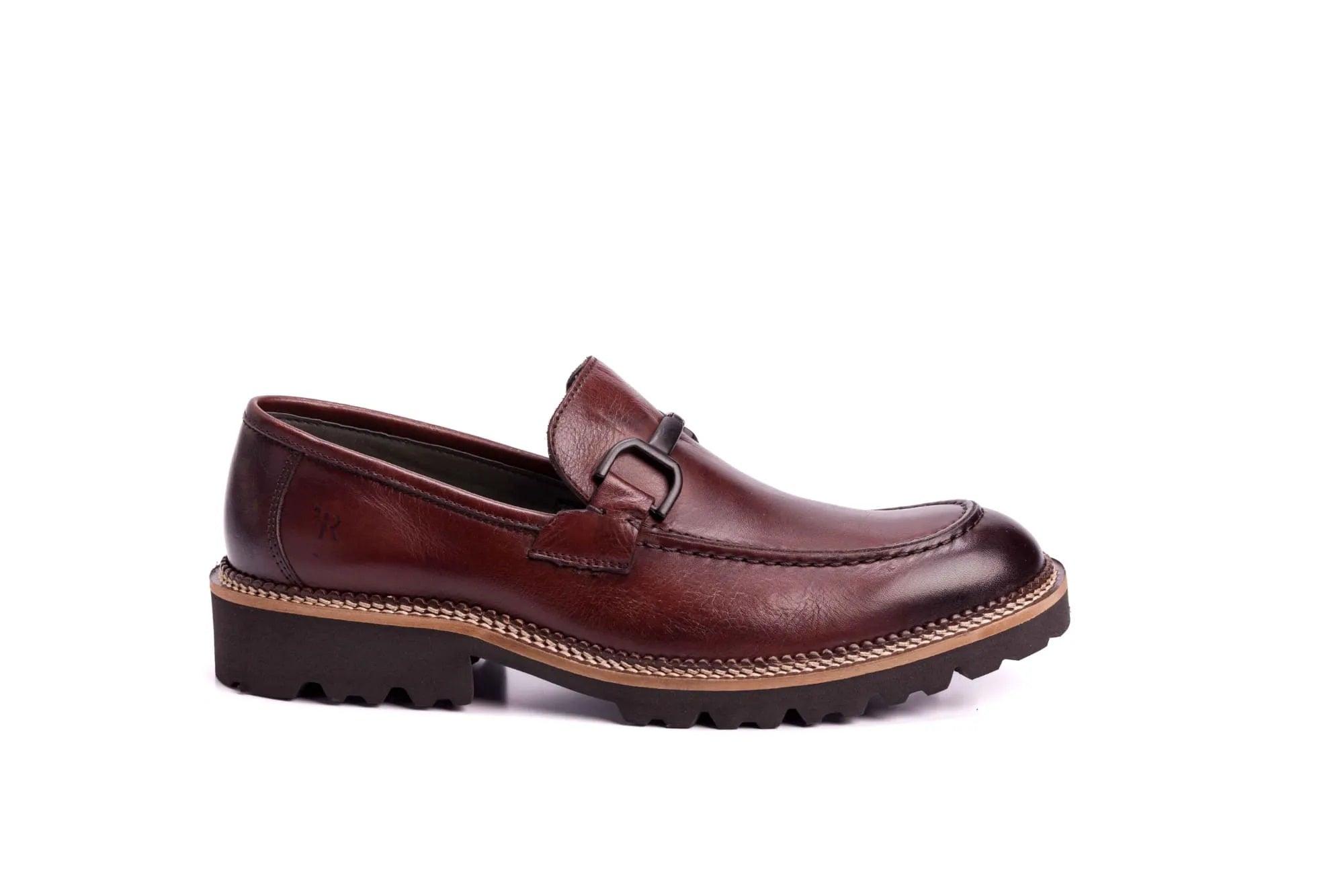 SAPATO MASCULINO LOAFER KING GUILHERME I HAVANA - Reggior