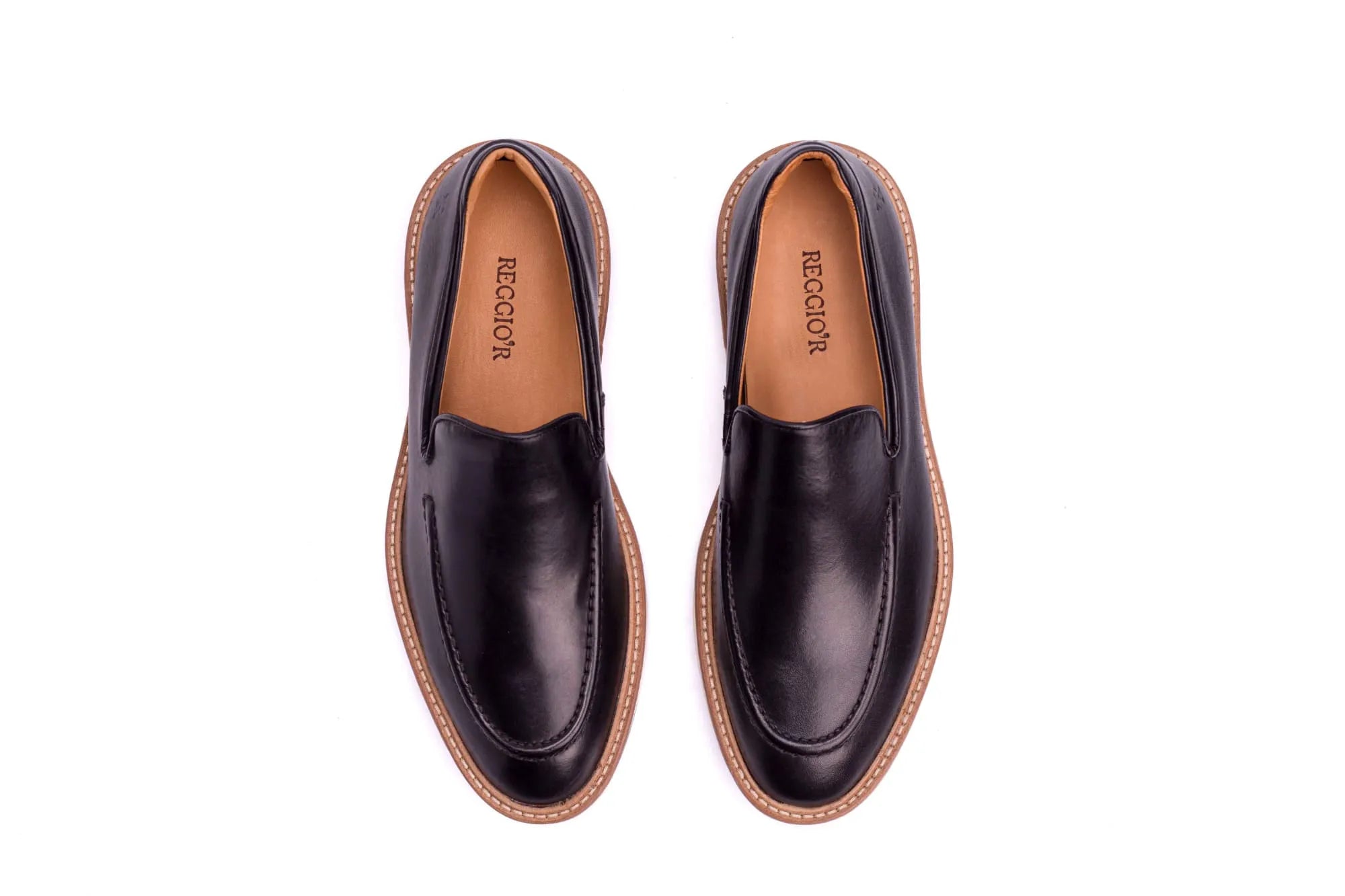 SAPATO MASCULINO LOAFER GENTLEMAN PRETO - Reggior