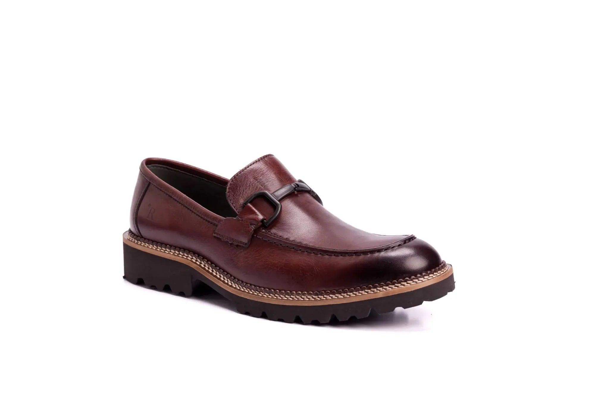 SAPATO MASCULINO LOAFER KING GUILHERME I HAVANA - Reggior