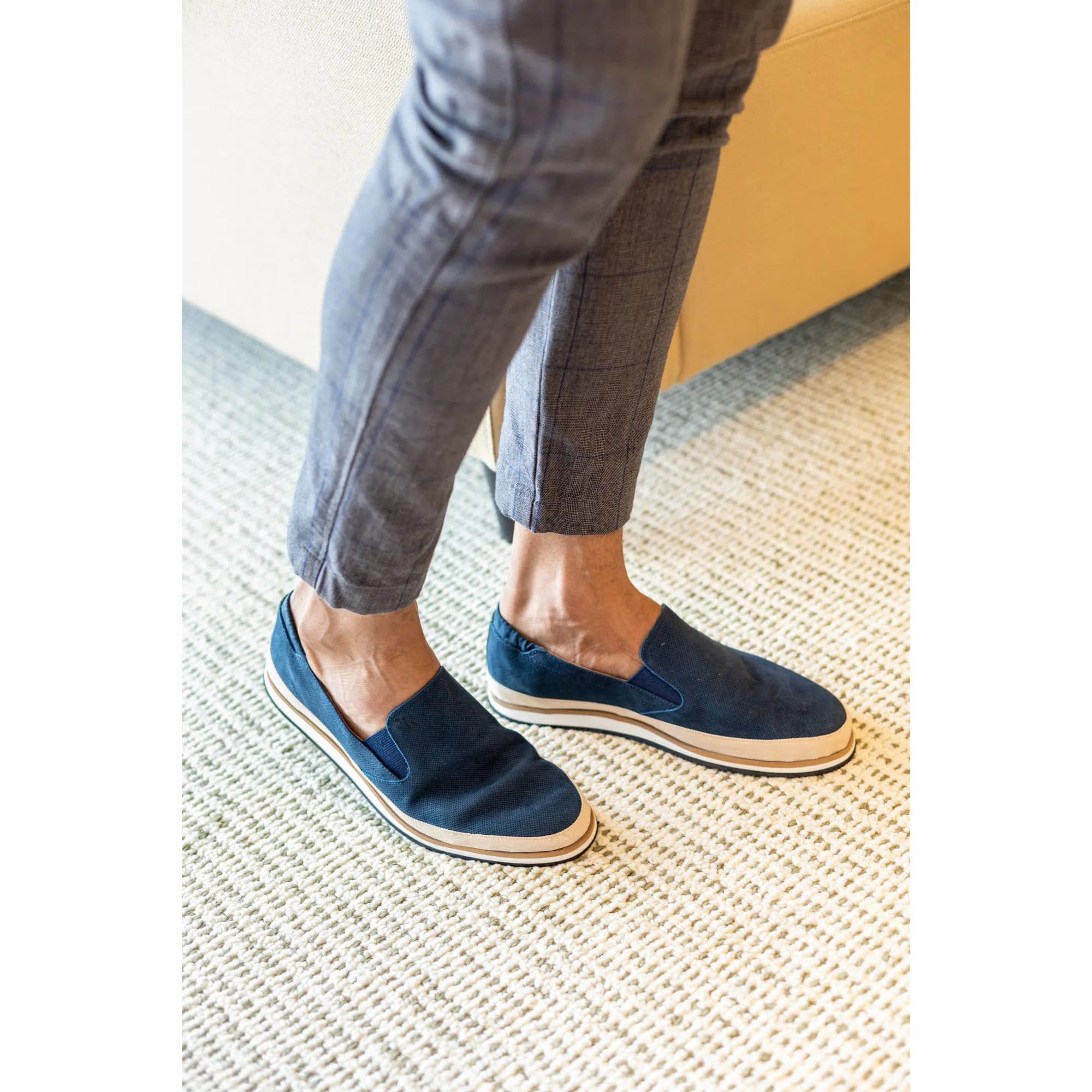 SAPATO MASCULINO ESPADRILHE RIVIERA HÉLIOS AZUL - Reggior