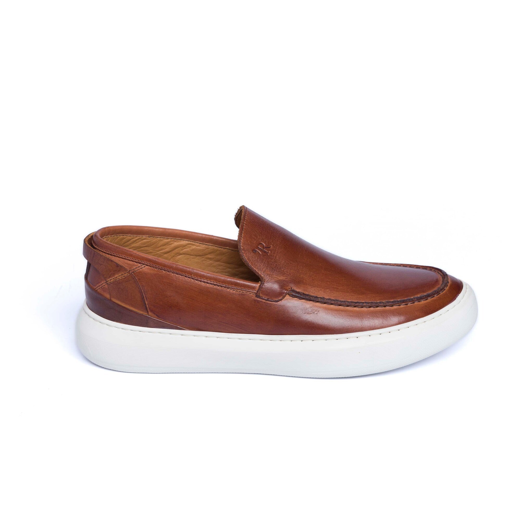 SAPATO MASCULINO SLIP ON VITTORINO WHISKY - Reggior