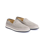 Sapato Masculino Camurça Espadrille Riviera Hélios Cimento