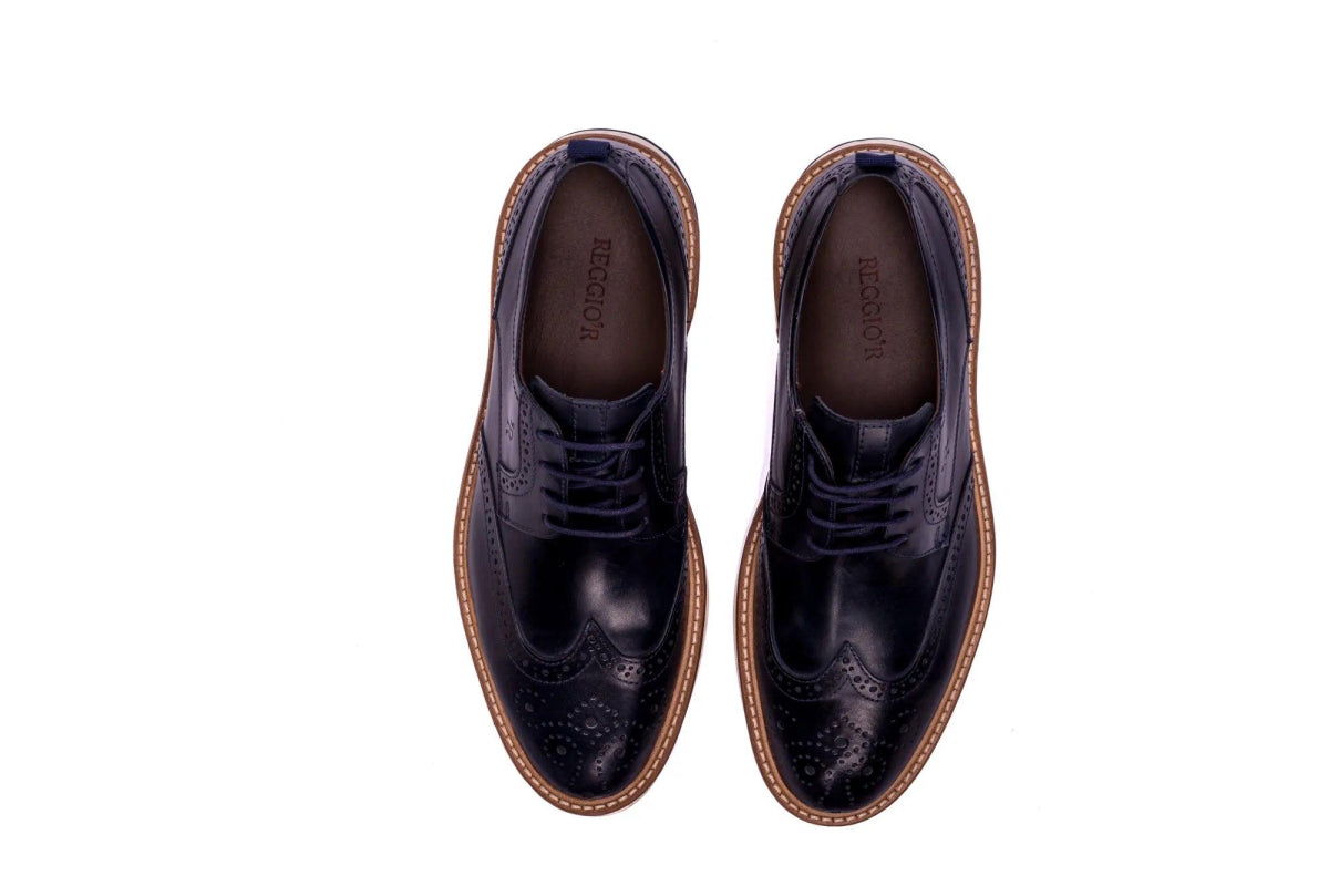 SAPATO MASCULINO DERBY GENTLEMAN MARINHO