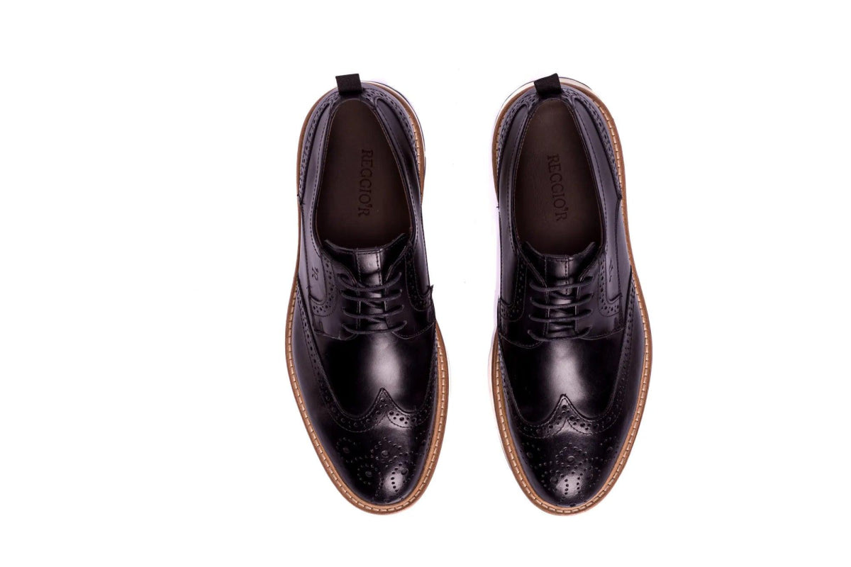SAPATO MASCULINO DERBY GENTLEMAN PRETO